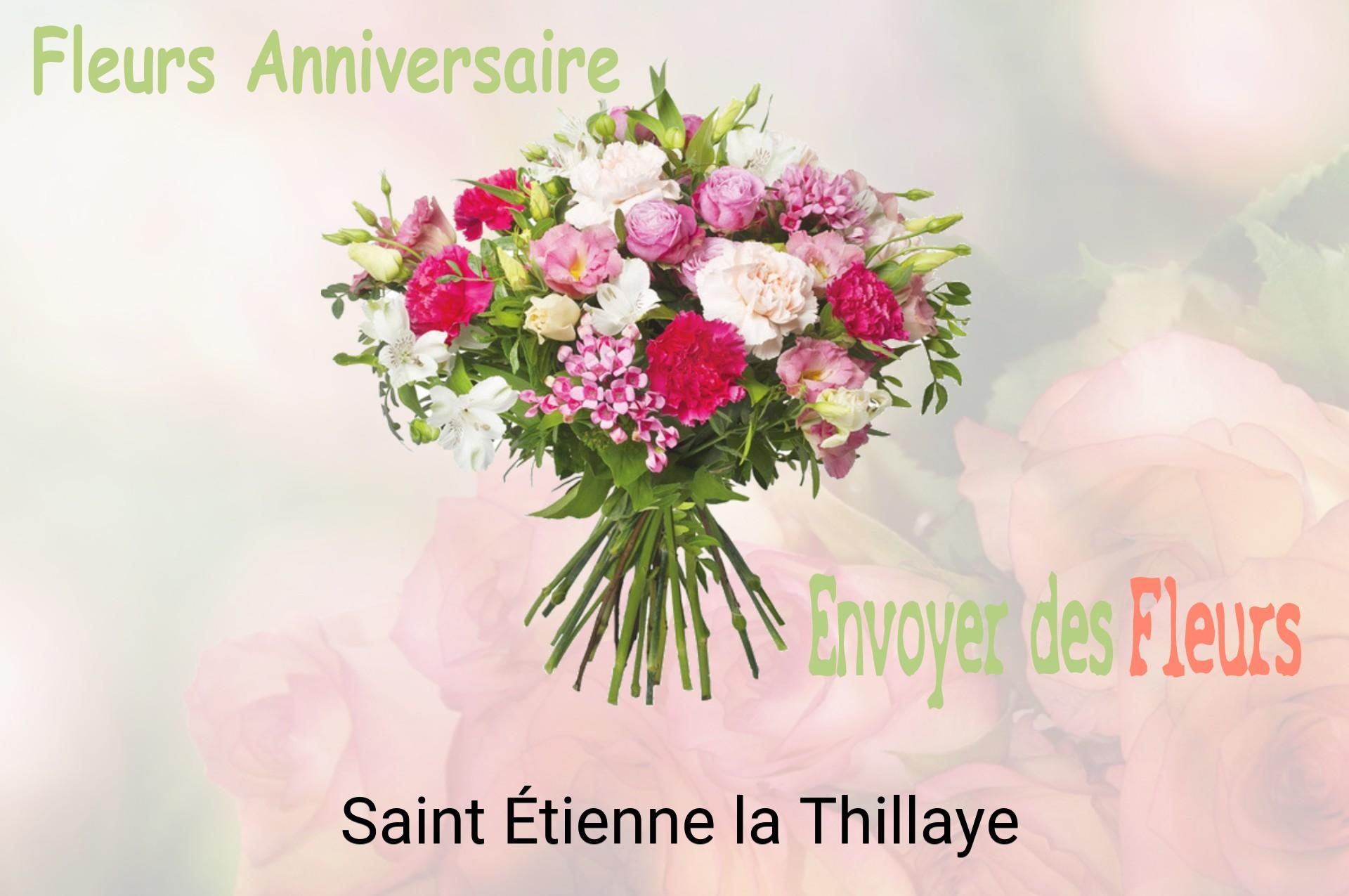 Bouquet de fleurs d’anniversaire livré à Saint-Étienne-la-Thillaye