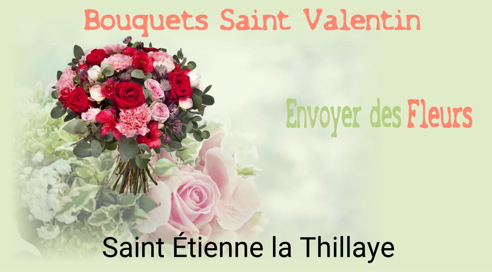 Roses de Saint-Valentin livrées à Saint-Étienne-la-Thillaye